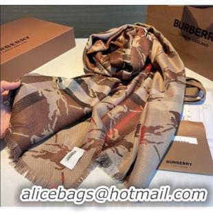 Best Price Burberry Cashmere Scarf 220x70cm B011602 Brown 2025 Top Quality