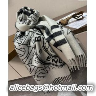 Low Cost Burberry Cashmere Long Scarf 30x190cm 0115 Grey 2025