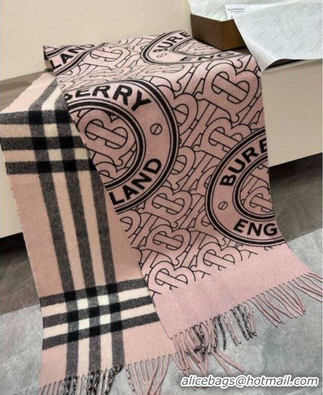 Good Looking Burberry Cashmere Long Scarf 30x190cm 0115 Pink 2025