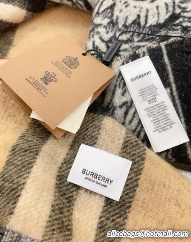 Luxurious Burberry Cashmere Scarf 210x45cm B020710 2025 Top Quality