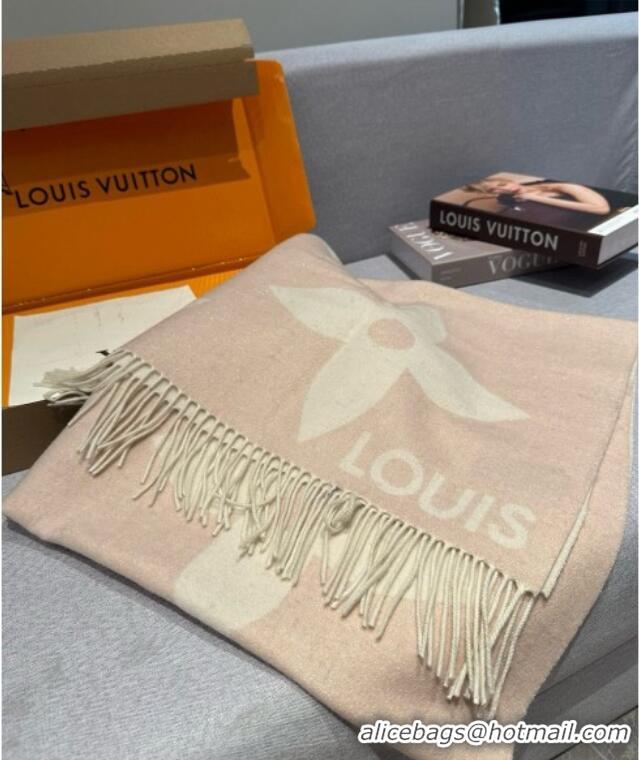 Grade Design Louis Vuitton The Ultimate Cashmere Long Scarf 70x185cm LV102102 Pink 2024