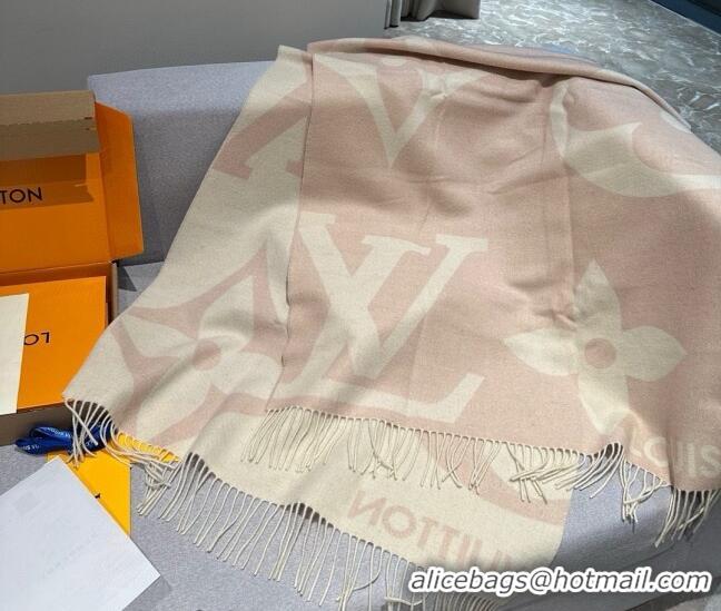 Grade Design Louis Vuitton The Ultimate Cashmere Long Scarf 70x185cm LV102102 Pink 2024