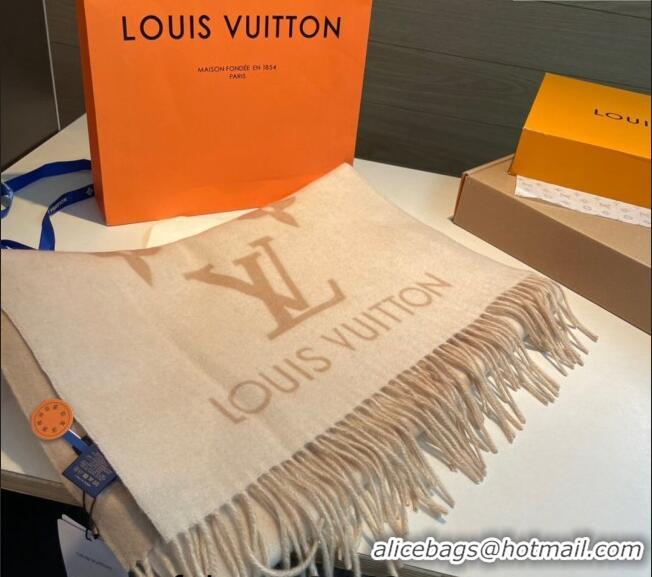 Fashion Discount Louis Vuitton Reykjavik Long Scarf 45x170cm LV102103 Beige 2024