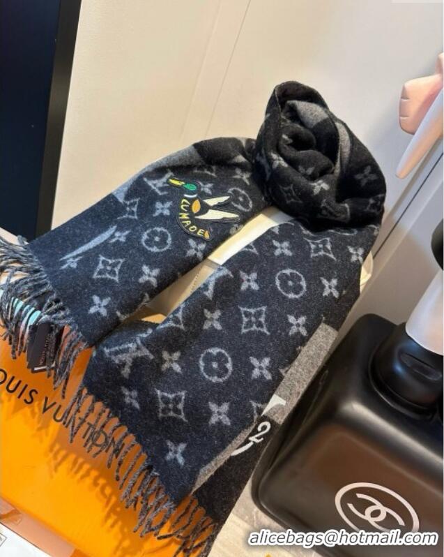 Big Discount Louis Vuitton x NIGO Cashmere Monogram Scarf MP2681 2024