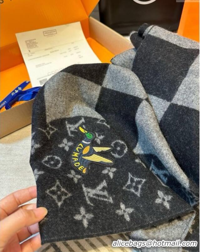 Big Discount Louis Vuitton x NIGO Cashmere Monogram Scarf MP2681 2024