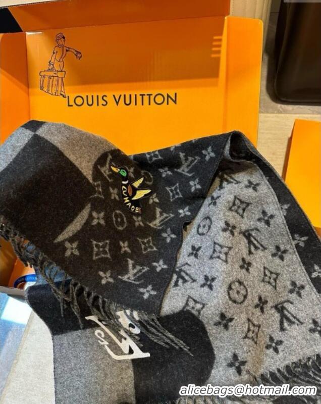 Big Discount Louis Vuitton x NIGO Cashmere Monogram Scarf MP2681 2024