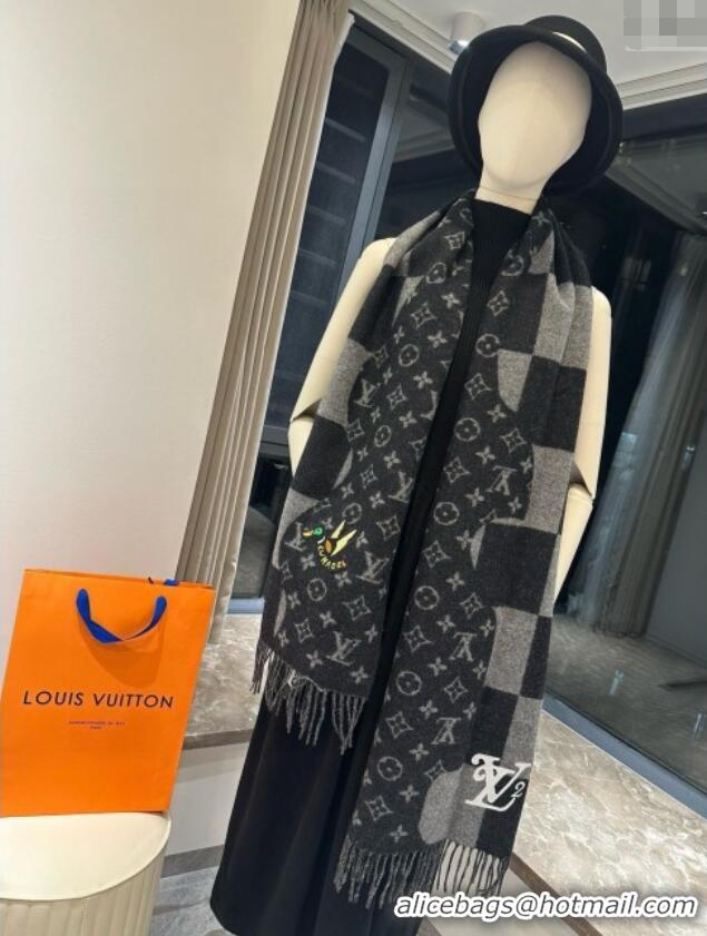 Big Discount Louis Vuitton x NIGO Cashmere Monogram Scarf MP2681 2024