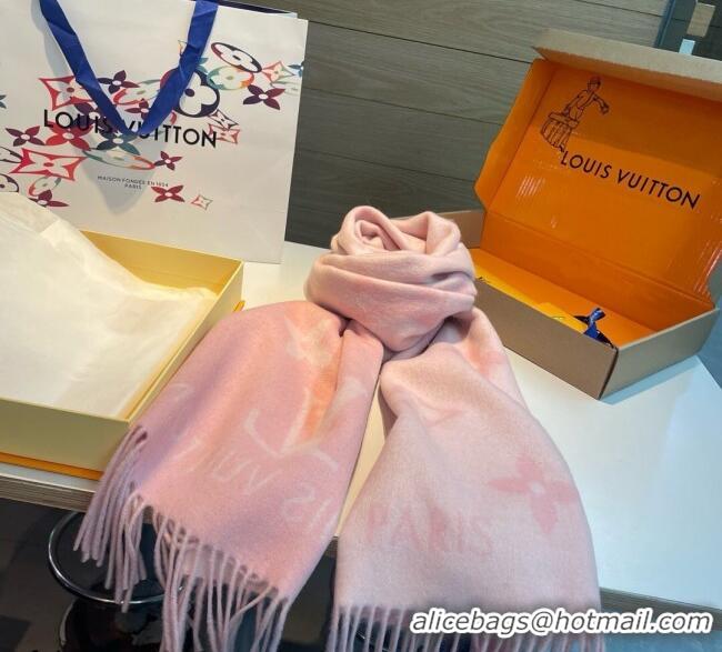 Promotional Louis Vuitton Long Scarf 45x170cm 0115 Light Pink 2025