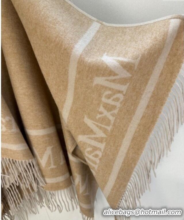 Reasonable Price MaxMara Wool Cape 130x160cm M1058 Beige 2024