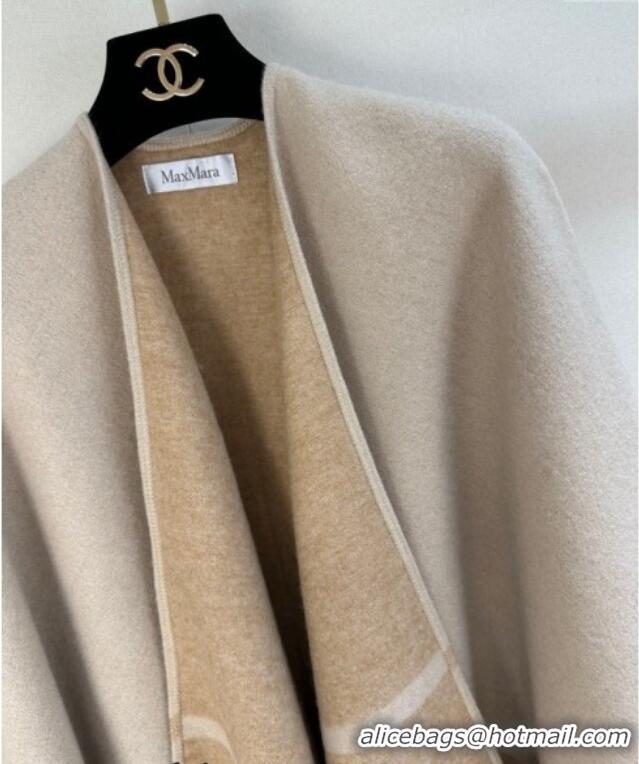 Reasonable Price MaxMara Wool Cape 130x160cm M1058 Beige 2024