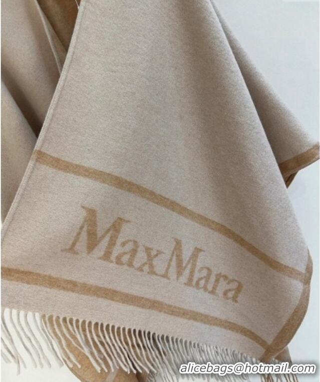 Reasonable Price MaxMara Wool Cape 130x160cm M1058 Beige 2024