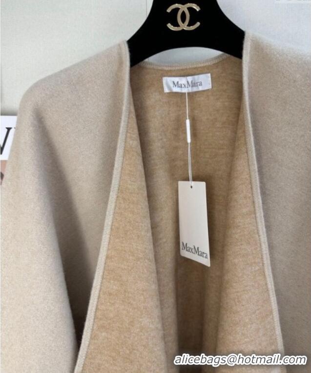 Reasonable Price MaxMara Wool Cape 130x160cm M1058 Beige 2024