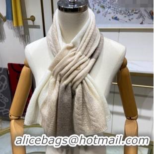 Luxury Discount Loro Piana Cashmere Scarf L011010 Beige 2025 Top Quality