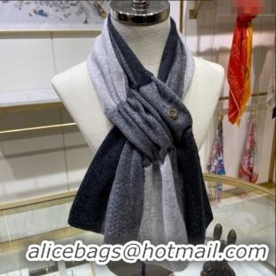 Famous Brand Loro Piana Cashmere Scarf L011012 Grey 2025 Top Quality