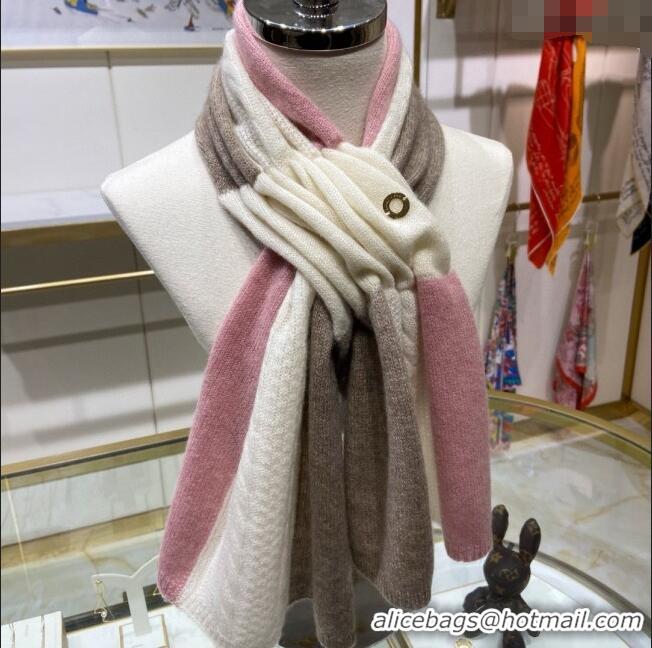 Luxury Cheap Loro Piana Cashmere Scarf L011013 Pink 2025 Top Quality