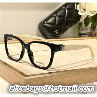 Reasonable Price Chanel Glasses 3472-S-A Black/Beige 2025