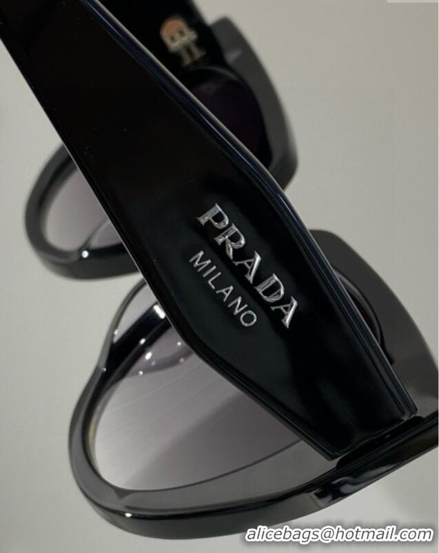 Spot Cheap Prada Sunglasses PR14WS Black 2025