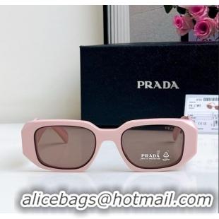 Low Cost Prada Sunglasses PSPR17W Pink 2025