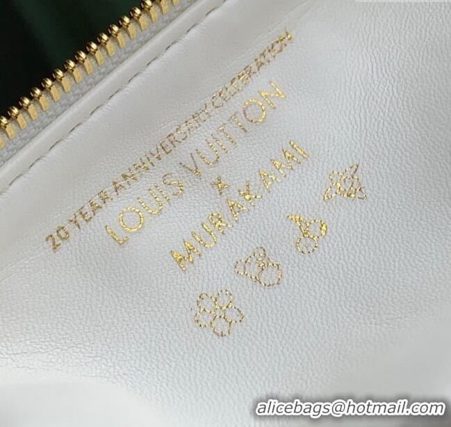 Best Cheap Louis Vuitton LV x TM Coussin PM in Monogram-embossed Puffy Lambskin M13233 White 2025