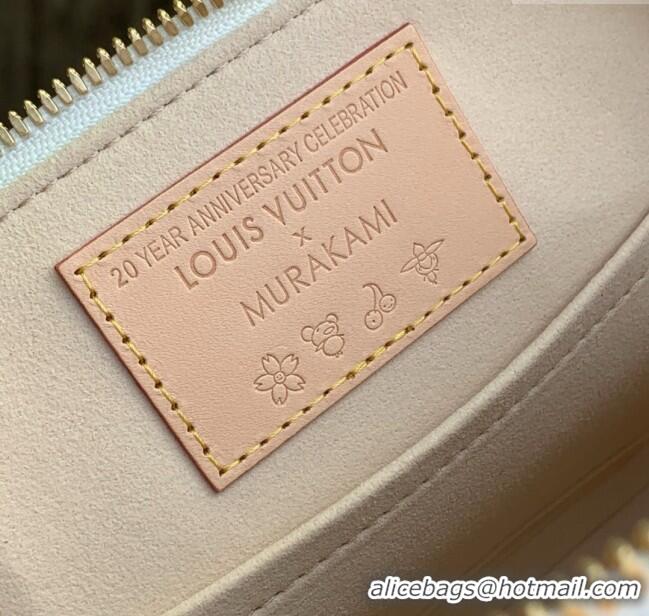 Luxury Classic Louis Vuitton LV x TM Alma BB Bag in Multicolored Monogram Canvas M13078 White 2025