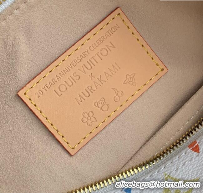 Buy Classic Louis Vuitton LV x TM Speedy Bandouliere 25 Bag in Multicolored Monogram Canvas M13085 White 2025