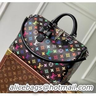 Market Sells Louis Vuitton LV x TM Speedy Soft 30 Bag in Multicolored Monogram Canvas M13257 Black 2025