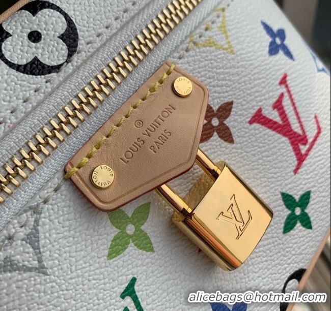 Best Price Louis Vuitton LV x TM Vanity Chain Pouch in Multicolored Monogram Canvas M13662 White 2025