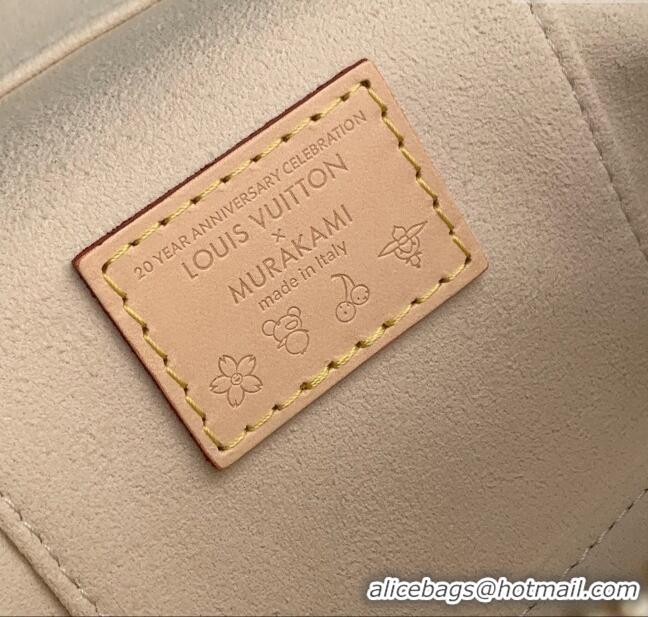 Best Price Louis Vuitton LV x TM Vanity Chain Pouch in Multicolored Monogram Canvas M13662 White 2025