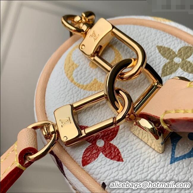 Best Price Louis Vuitton LV x TM Vanity Chain Pouch in Multicolored Monogram Canvas M13662 White 2025