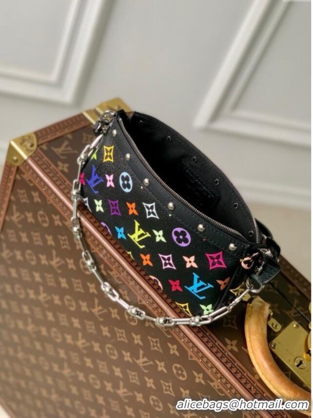 Unique Style Louis Vuitton LV x TM Pochette Accessoires in Multicolored Monogram Canvas M13663 Black 2025