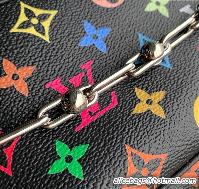 Unique Style Louis Vuitton LV x TM Pochette Accessoires in Multicolored Monogram Canvas M13663 Black 2025