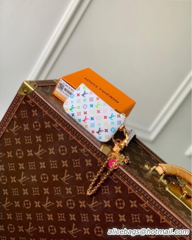 Buy Classic Louis Vuitton LV x TM Phone Bag in Multicolored Monogram Canvas M14099 White 2025