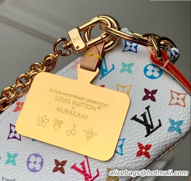 Buy Classic Louis Vuitton LV x TM Phone Bag in Multicolored Monogram Canvas M14099 White 2025