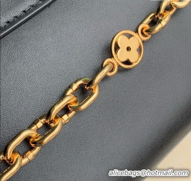 Popular Style Louis Vuitton Wallet On Chain Capucines Bag in Calfskin Leather M12143 Black 2025