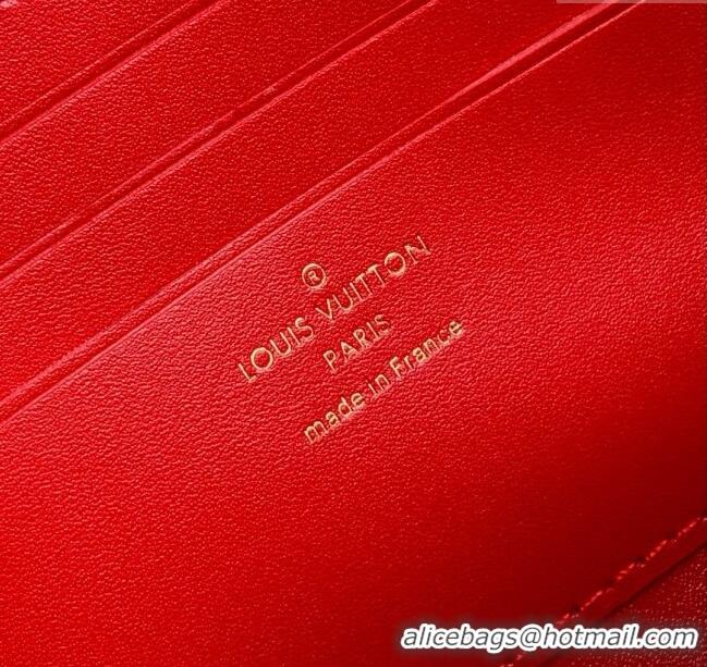 Inexpensive Louis Vuitton Wallet On Chain Capucines Bag in Calfskin Leather M12405 Red 2025