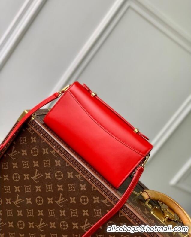 Inexpensive Louis Vuitton Wallet On Chain Capucines Bag in Calfskin Leather M12405 Red 2025