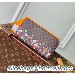 Well Crafted Louis Vuitton LV x TM Zippy Wallet in Monogram Canvas M14162 2025