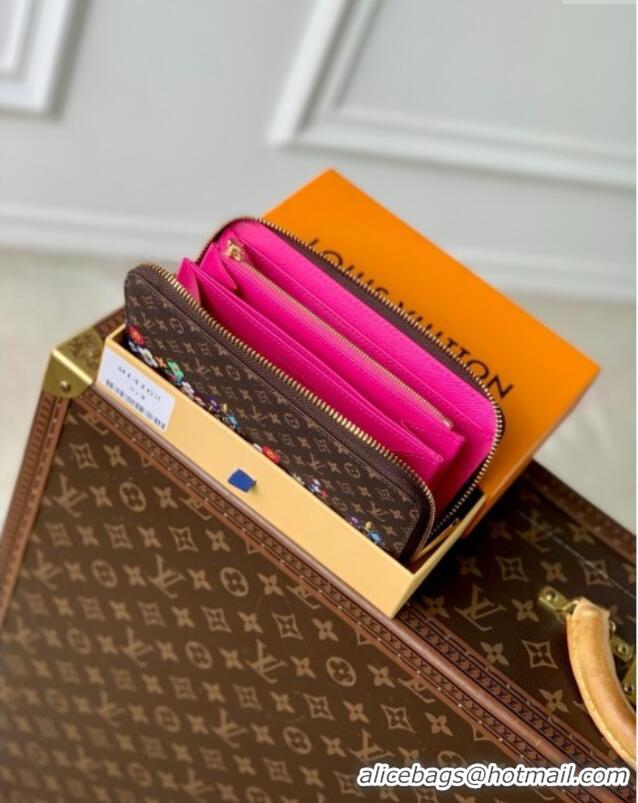 Well Crafted Louis Vuitton LV x TM Zippy Wallet in Monogram Canvas M14162 2025