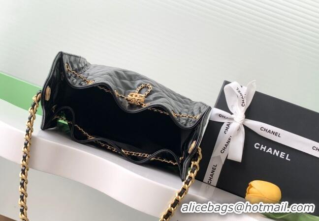 Top Grade Chanel Quilted Calfskin Large Hobo bag AS5311 Black 2025