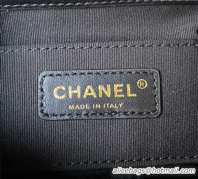 Reasonable Price Chanel Lambskin Small Backpack Bag AS3787 Black 2025