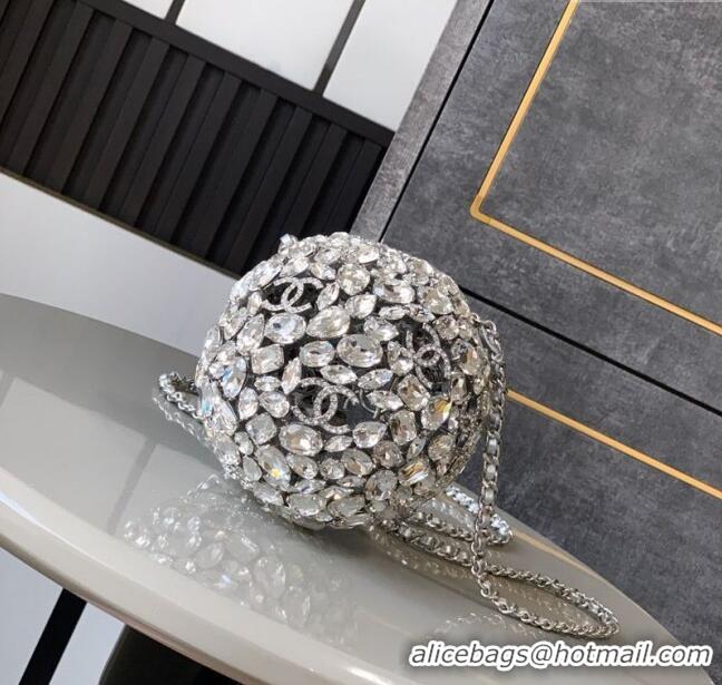 Top Quality Chanel Sphere Round Evening bag with Strass 0113 2025