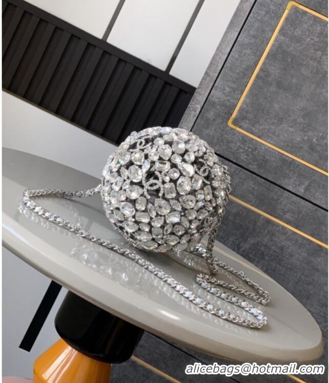 Top Quality Chanel Sphere Round Evening bag with Strass 0113 2025