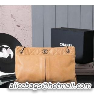 Well Crafted Chanel Vintage Calfskin Shopping Bag with Pouch Maillard 3047 Brown 2025