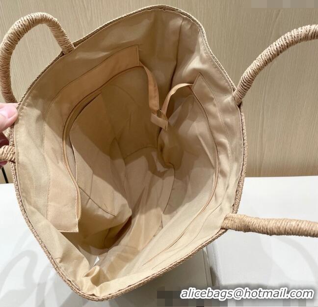 Buy Inexpensive Louis Vuitton Tassel Straw Basket Bag 0312 Khaki 2025