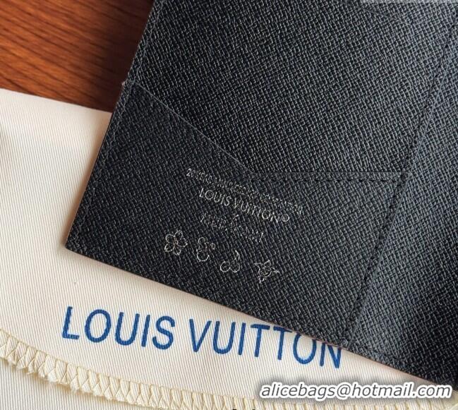 Well Crafted Louis Vuitton LV x TM Passport Cover M12056 Black/Multicolor 2025