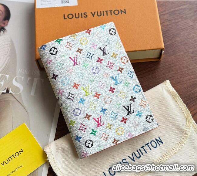 Pretty Style Louis Vuitton LV x TM Passport Cover M12056 White/Multicolor 2025