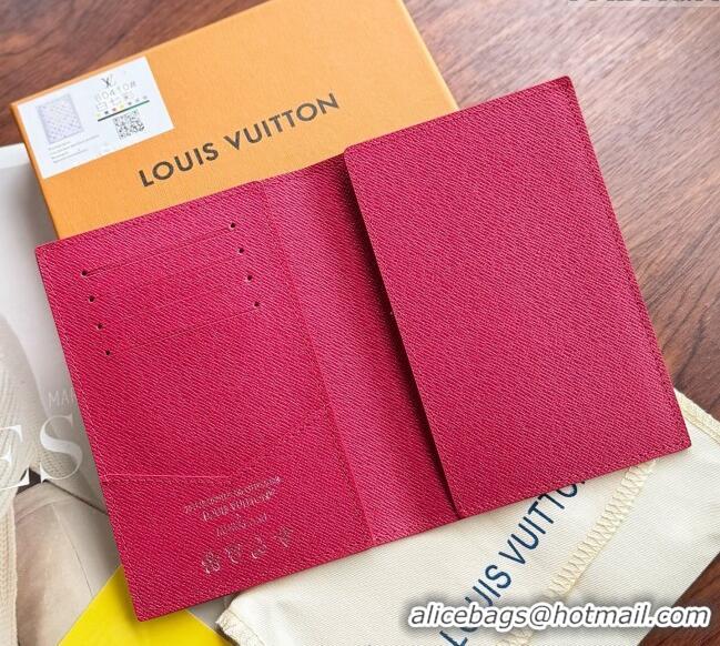 Pretty Style Louis Vuitton LV x TM Passport Cover M12056 White/Multicolor 2025