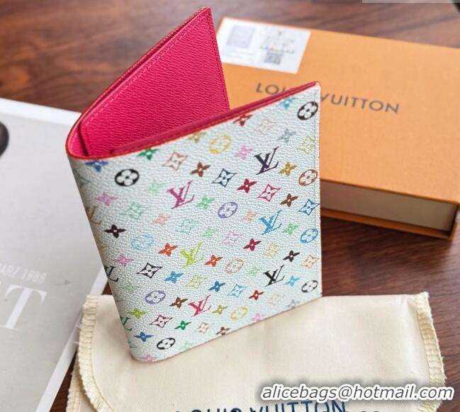 Pretty Style Louis Vuitton LV x TM Passport Cover M12056 White/Multicolor 2025