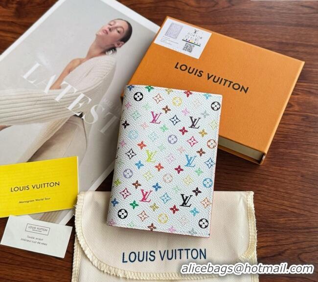 Pretty Style Louis Vuitton LV x TM Passport Cover M12056 White/Multicolor 2025