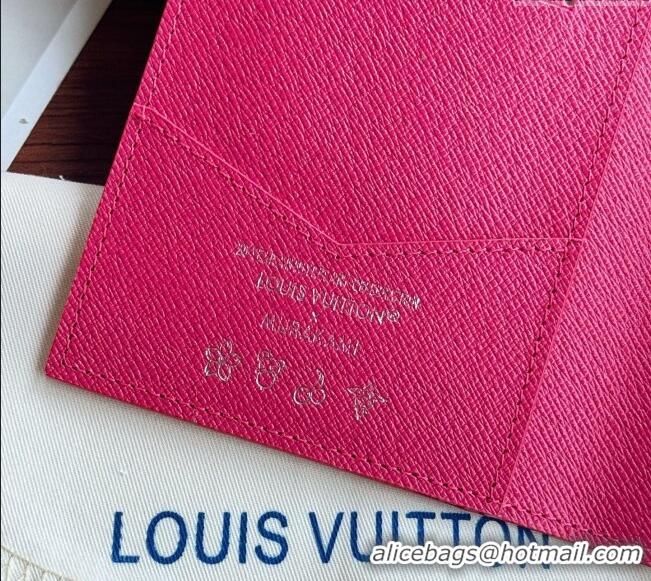 Pretty Style Louis Vuitton LV x TM Passport Cover M12056 White/Multicolor 2025